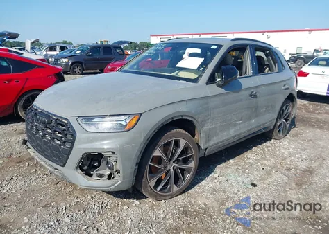 2021 Audi Sq5 Premium Plus Tfsi Quattro Tiptronic из США, поврежденный, VIN WA1B4AFY5M2099712